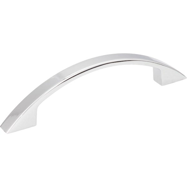 Elements 96 mm Center-to-Center Polished Chrome Arched Somerset Cabinet Pull 8004-PC - main